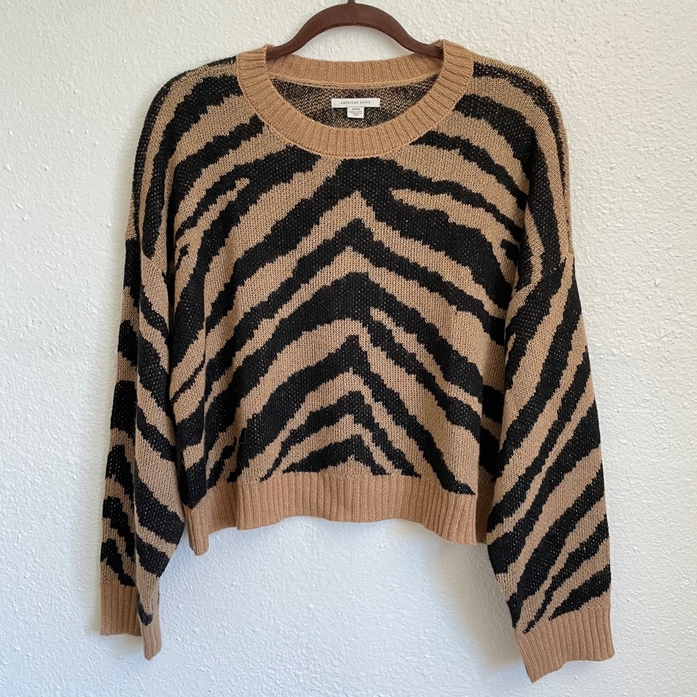 AE Tiger Crew Neck Sweater